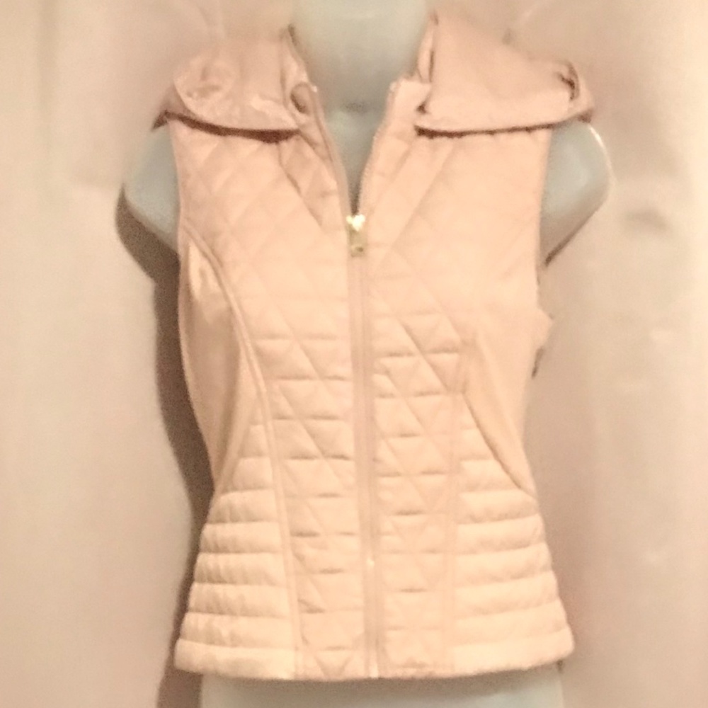 NWOT BEBE Blush Packable Lightweight Vest , XXS